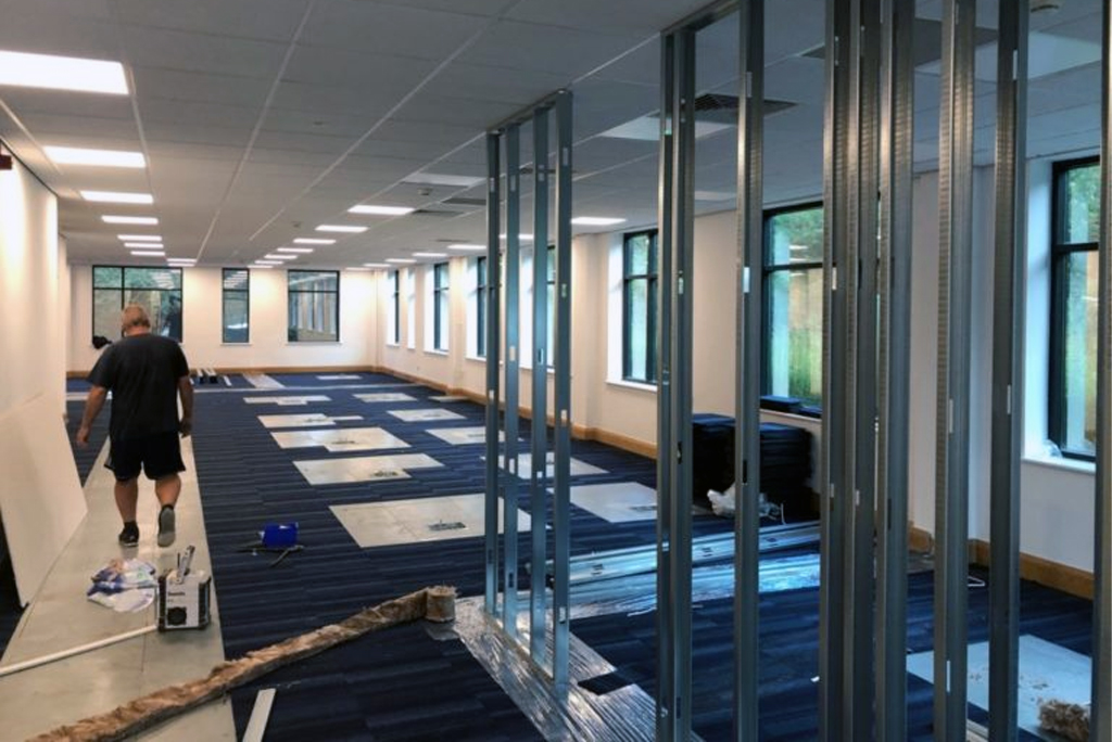 Work on the expansion of the DCBL head office