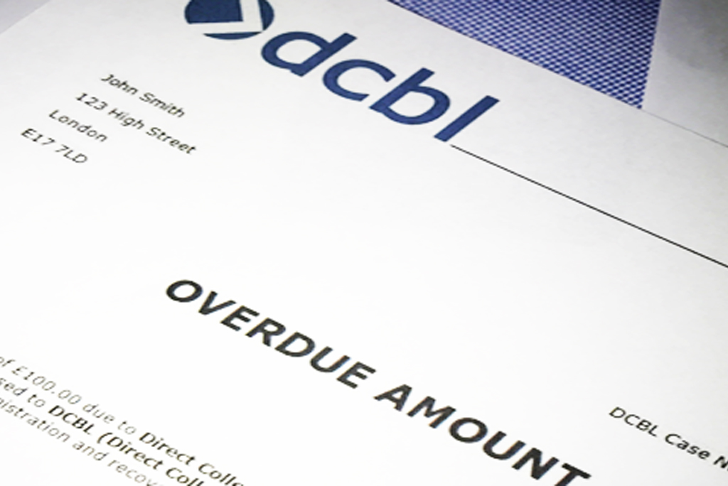 DCBL letter for unpaid invoices