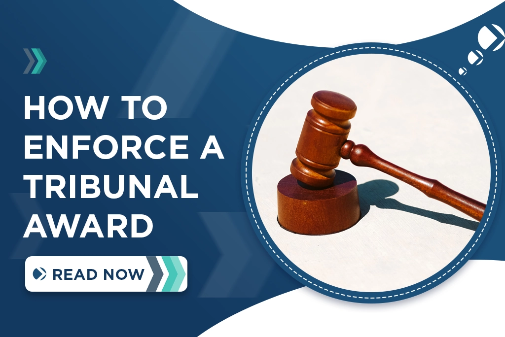 How to enforce a tribunal award