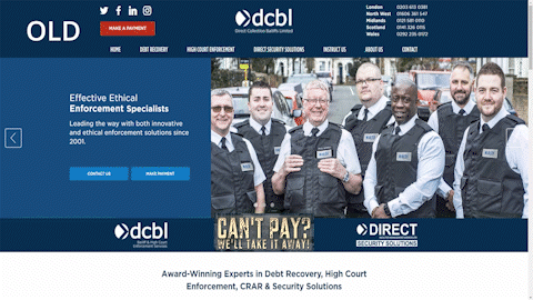 DCBL new website